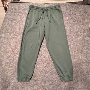 Tna Aritzia CozyAF Fleece Joggers Green Plus Size 1X Relaxed Sweatpants